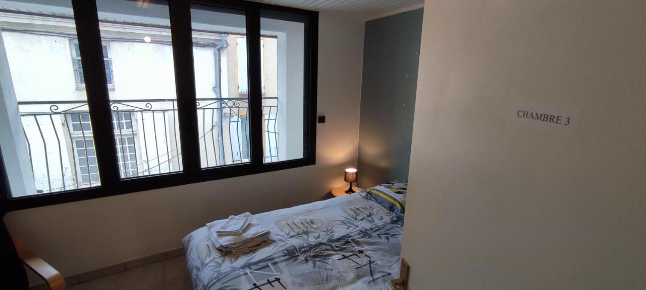 Hypercentre Grand Appartement Lumineux 3 Chambres Parking อาฌ็อง ภายนอก รูปภาพ