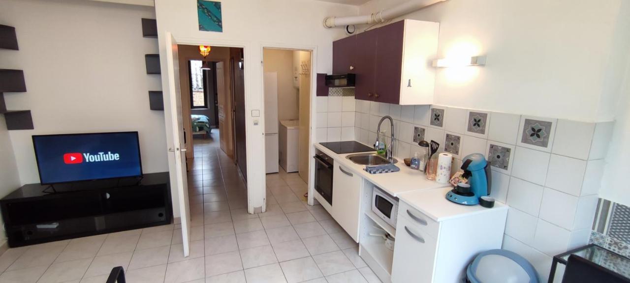 Hypercentre Grand Appartement Lumineux 3 Chambres Parking อาฌ็อง ภายนอก รูปภาพ